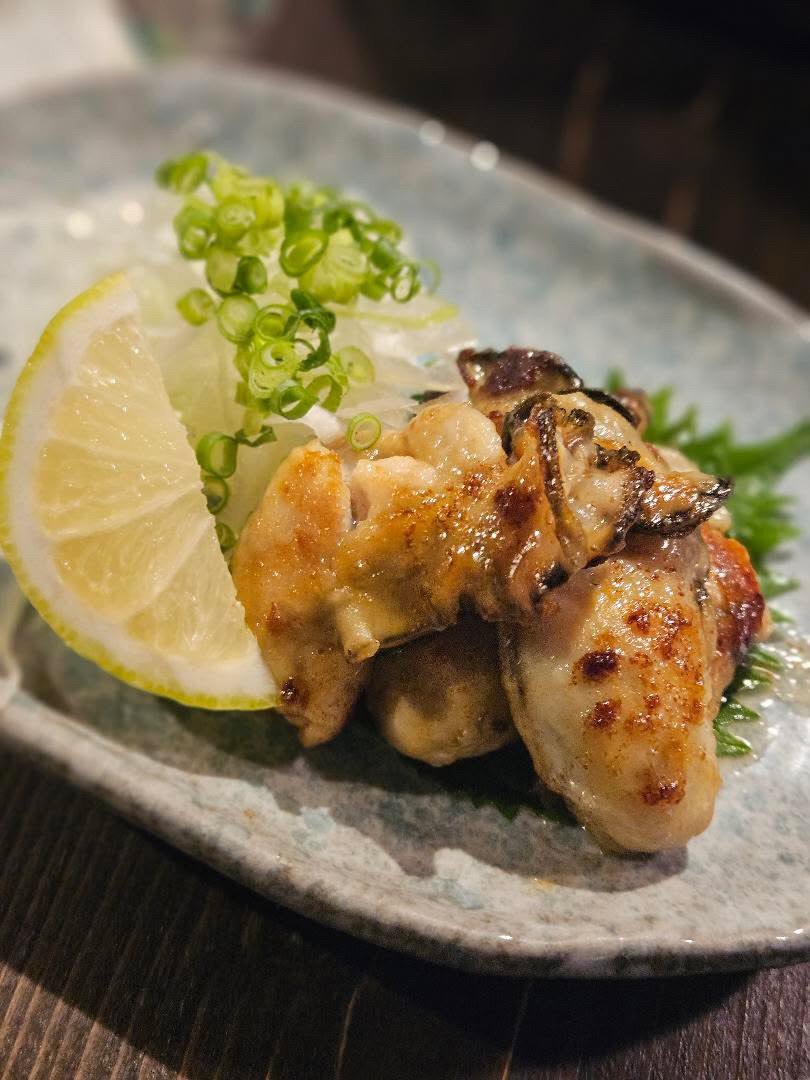 牡蠣のバター焼き